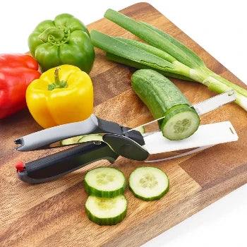 Kitchen clever cutter 2 in 1