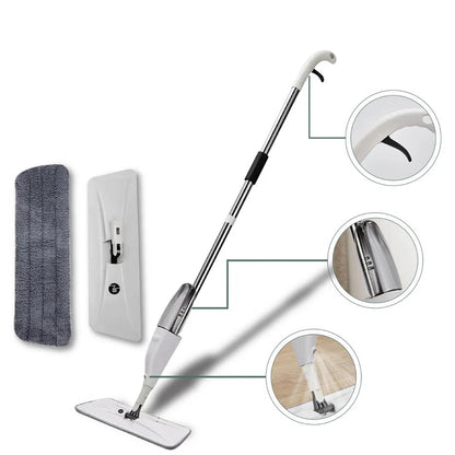 Spray Mop with Refillable Bottle